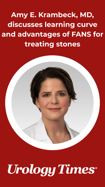 Amy E. Krambeck, MD, discusses learning curve and advantages of FANS for treating stones