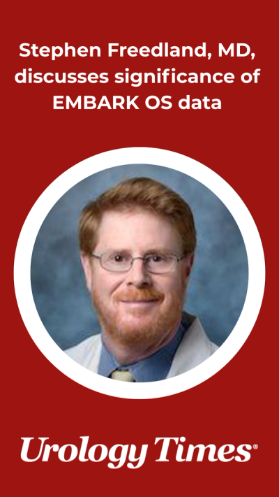 Stephen Freedland, MD, discusses significance of EMBARK OS data