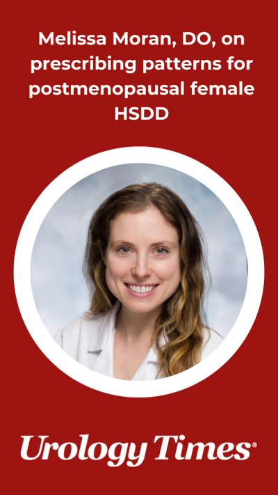 Melissa Moran, DO, on prescribing patterns for postmenopausal female HSDD