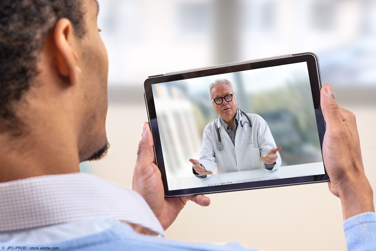 Man talking with a doctor on a tablet | Image Credit: © JPC-PROD - stock.adobe.com