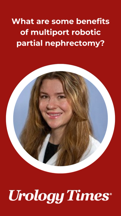 What are some benefits of multiport robotic partial nephrectomy?