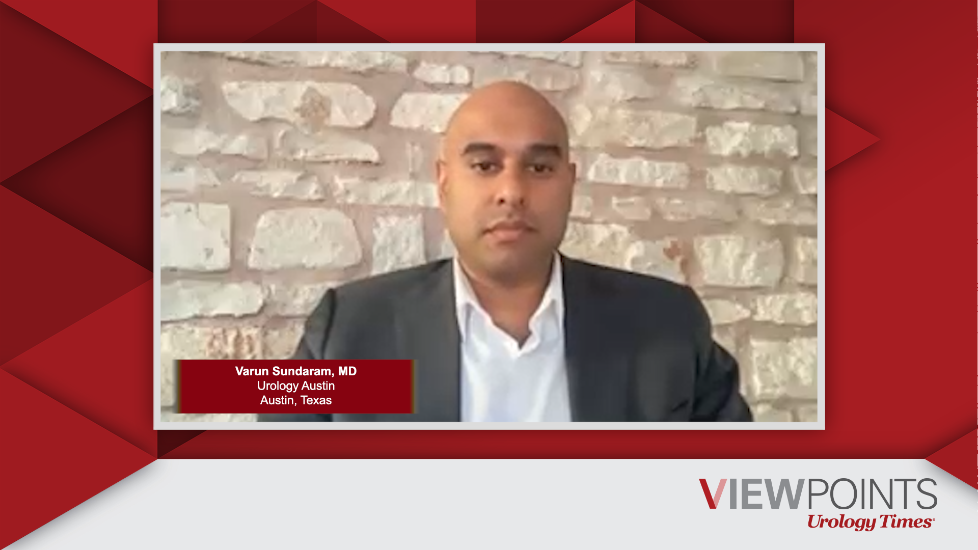 Varun Sundaram, MD, an expert on prostate cancer