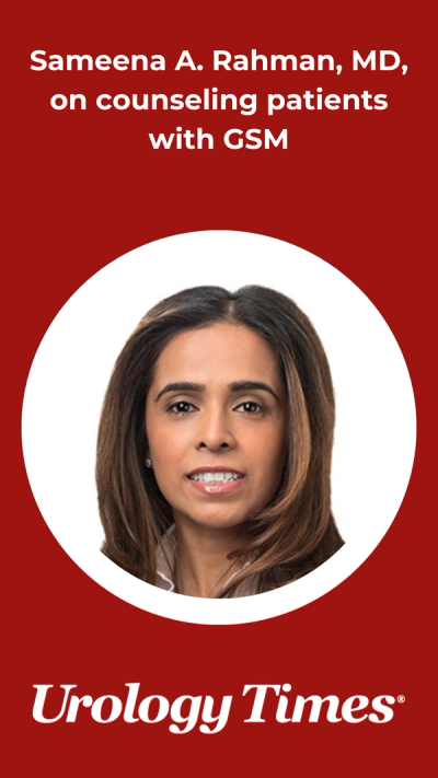 Sameena A. Rahman, MD, on counseling patients with GSM