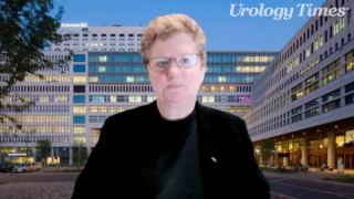 Monique Roobol, PhD, MSc, answers a question during a Zoom video interview
