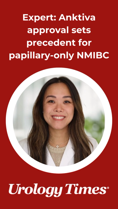 Expert: Anktiva approval sets precedent for papillary-only NMIBC