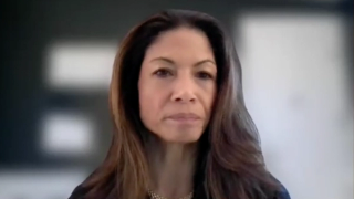 Karyn S. Eilber, MD, answers a question during a Zoom video interview