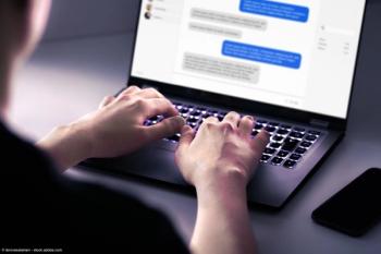 Person typing on laptop for social chat | Image Credit: © terovesalainen - stock.adobe.com