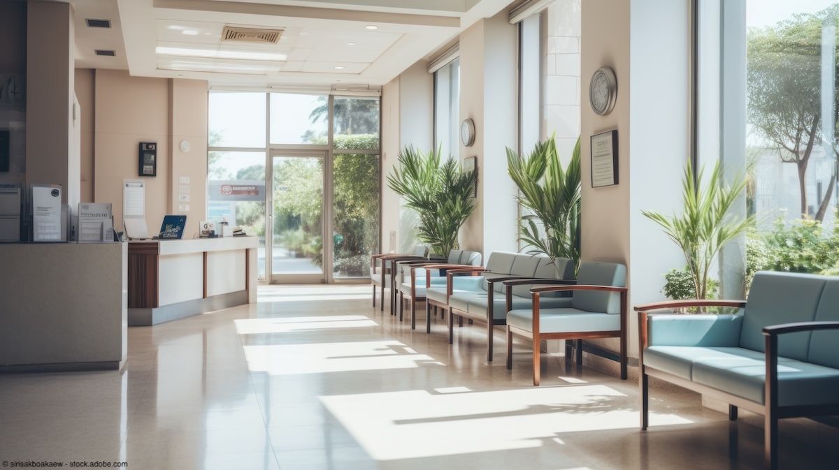 waiting area for patients with doctor appointments in modern healthcare clinic in private practice hospital | Image Credit: © sirisakboakaew - stock.adobe.com