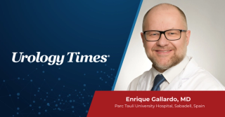 Enrique Gallardo, MD, highlights PEACE-3 results in mCRPC