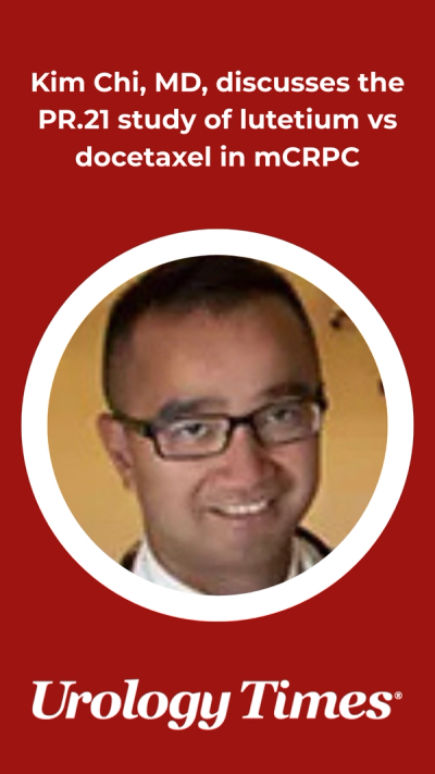 Kim Chi, MD, discusses the PR.21 study of lutetium vs docetaxel in mCRPC