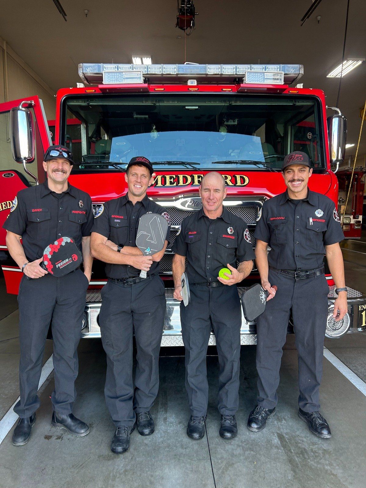 FIREBALL! All-Oregon Firefighter Pickleball Championship
