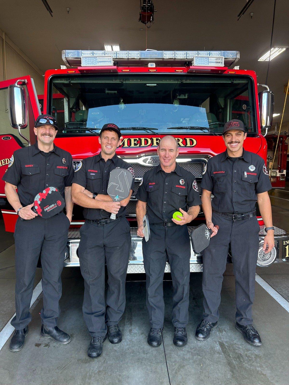 FIREBALL! All-Oregon Firefighter Pickleball Championship