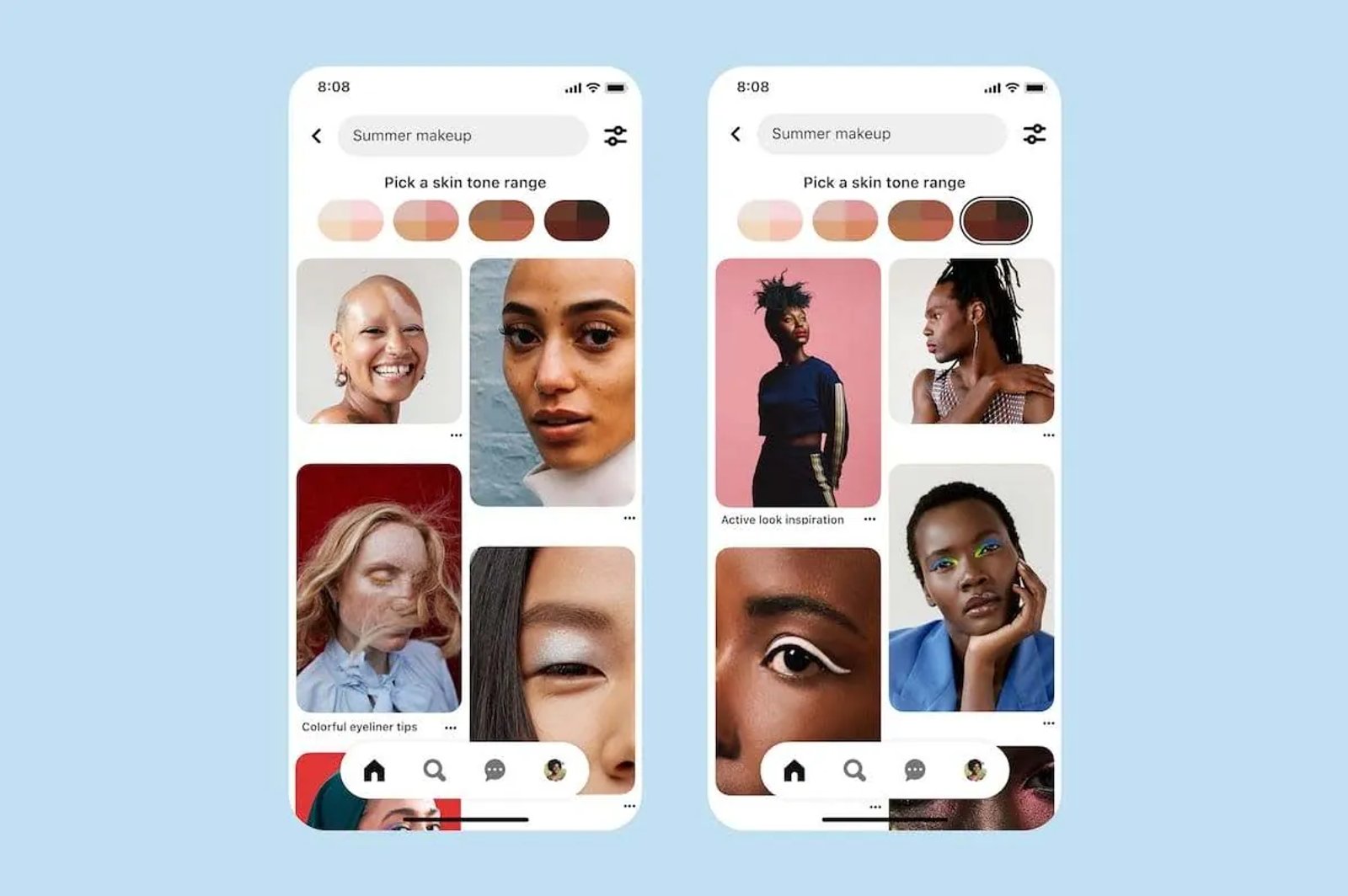 Pinterest: El diseño inclusivo también busca equidad para colectivos históricamente discriminados.