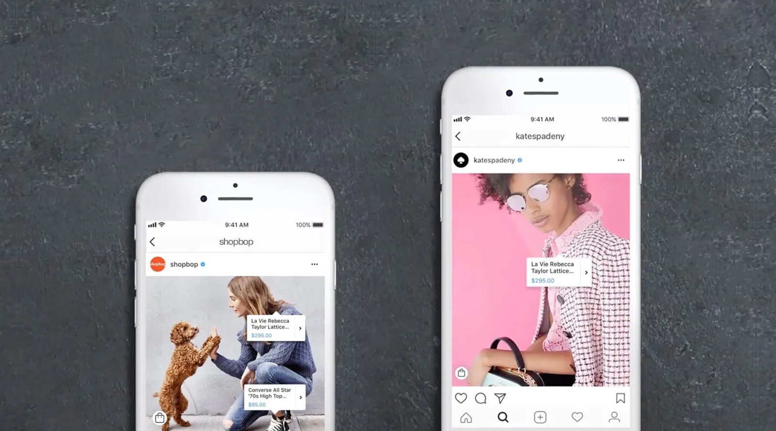 Instagram Shopping: Something as simple as adding a tag and a link.