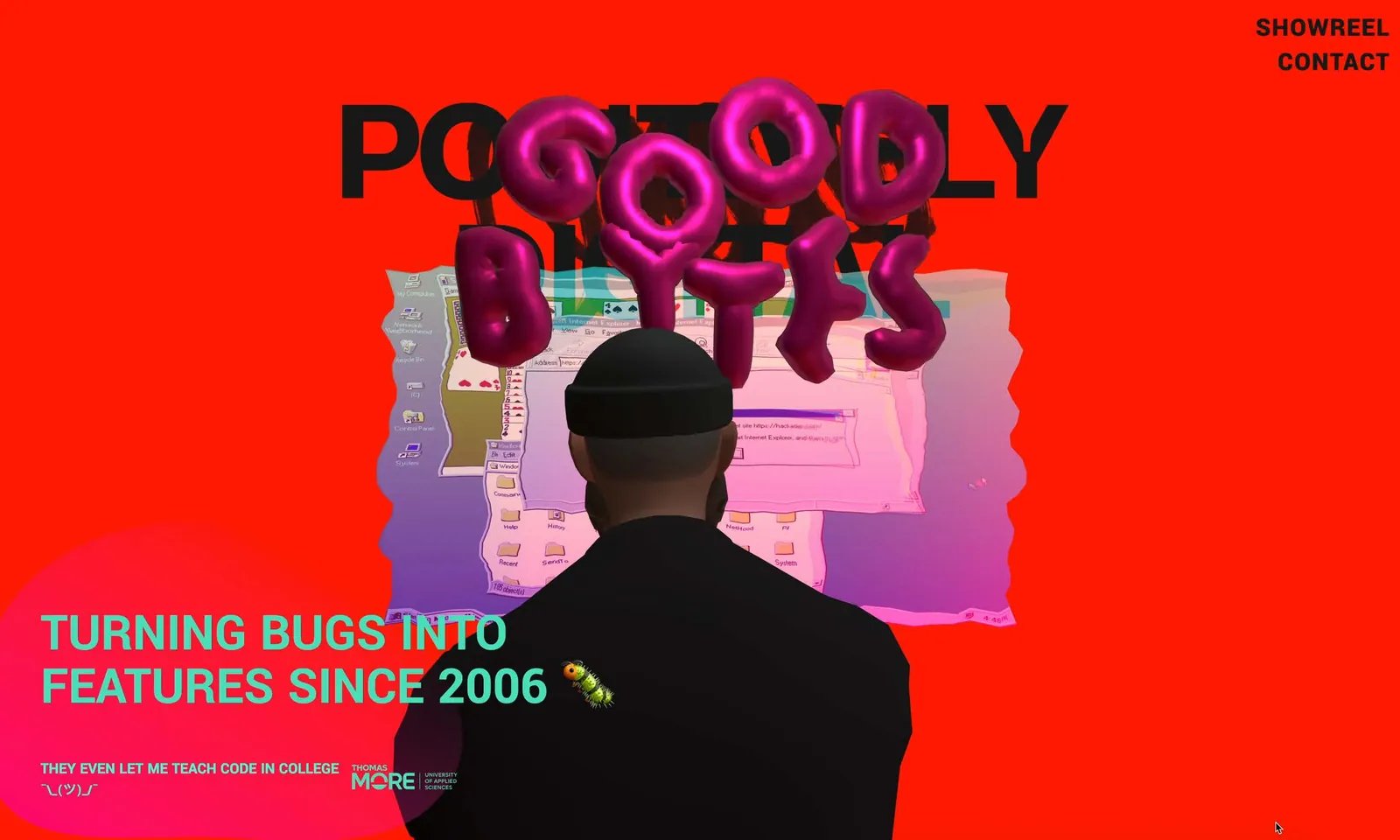 goodbytes.be: Explosiones cromáticas y paletas experimentales.