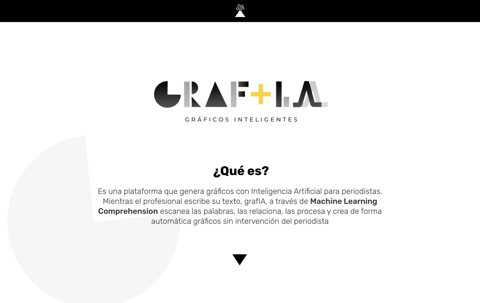 grafIA: Smart charts, created automatically from the written text.