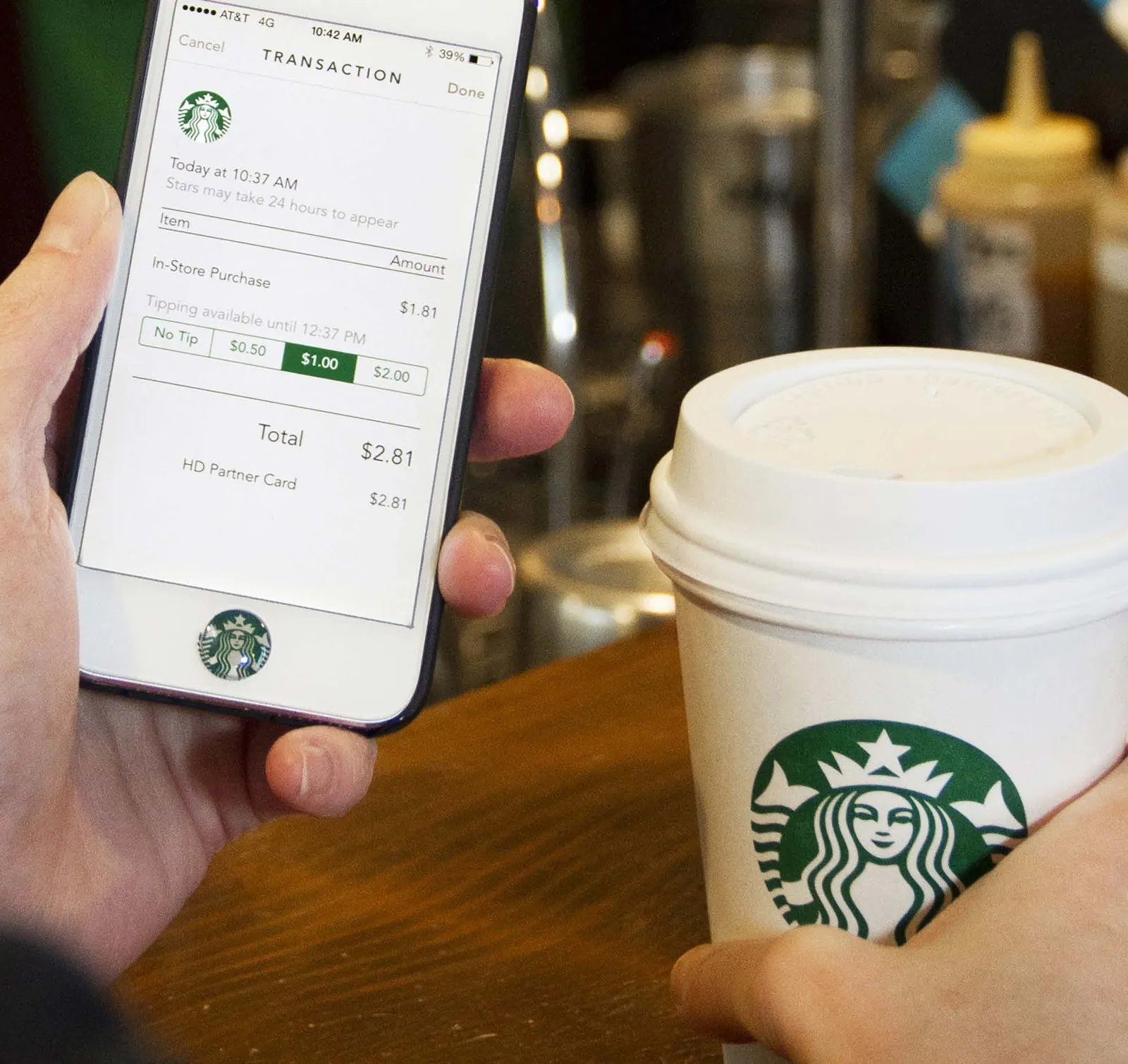 Starbucks: App que permite pedir y pagar antes de llegar al establecimiento
