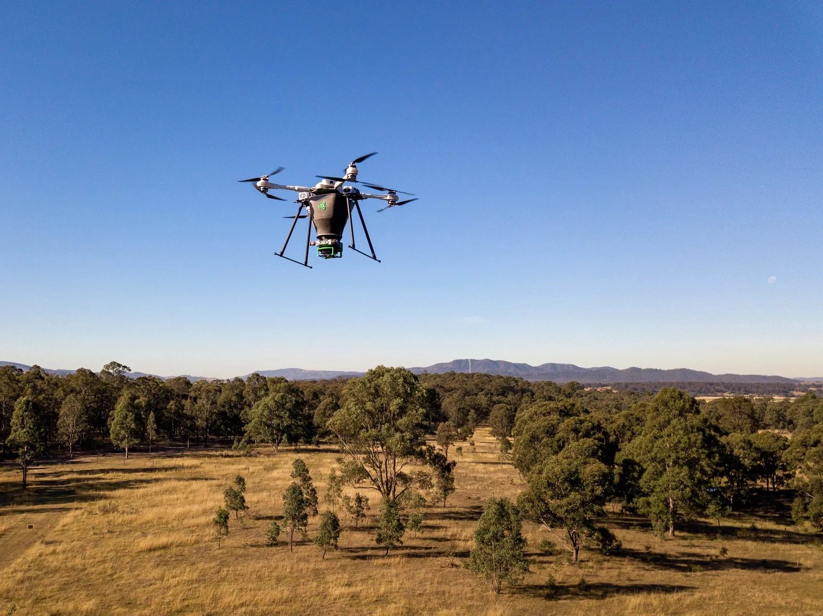 Planting from the sky