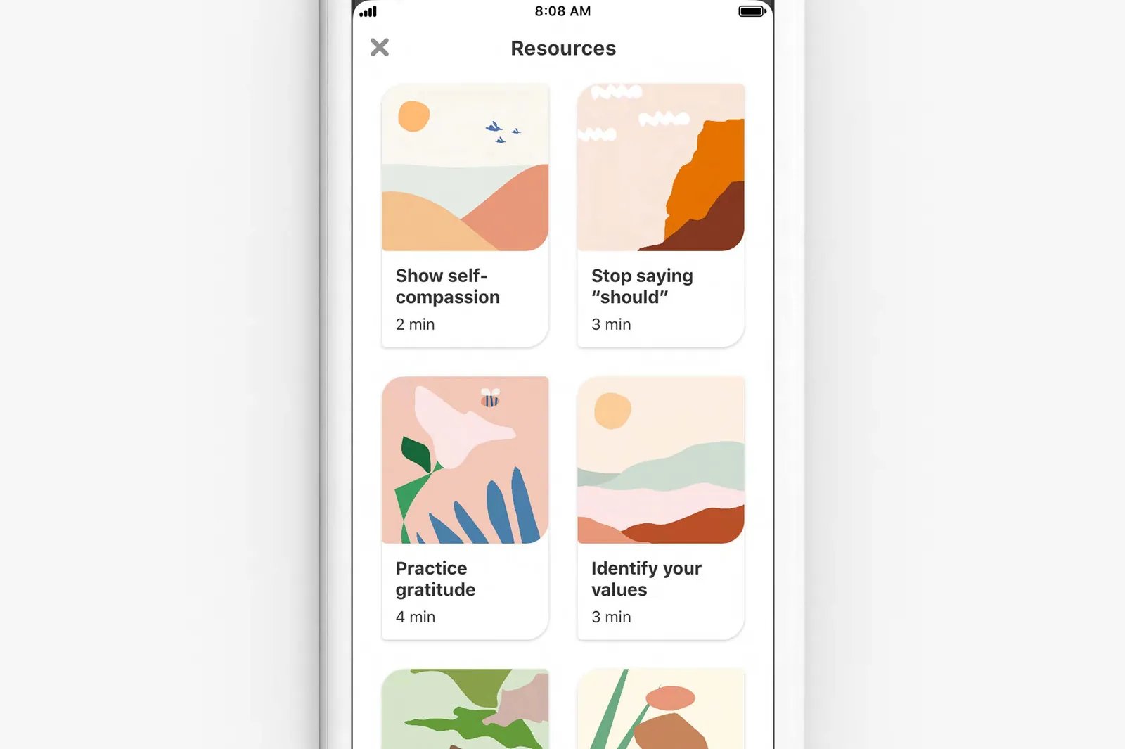 Ayuda para el bienestar emocional: Wellness activities en la red social.
