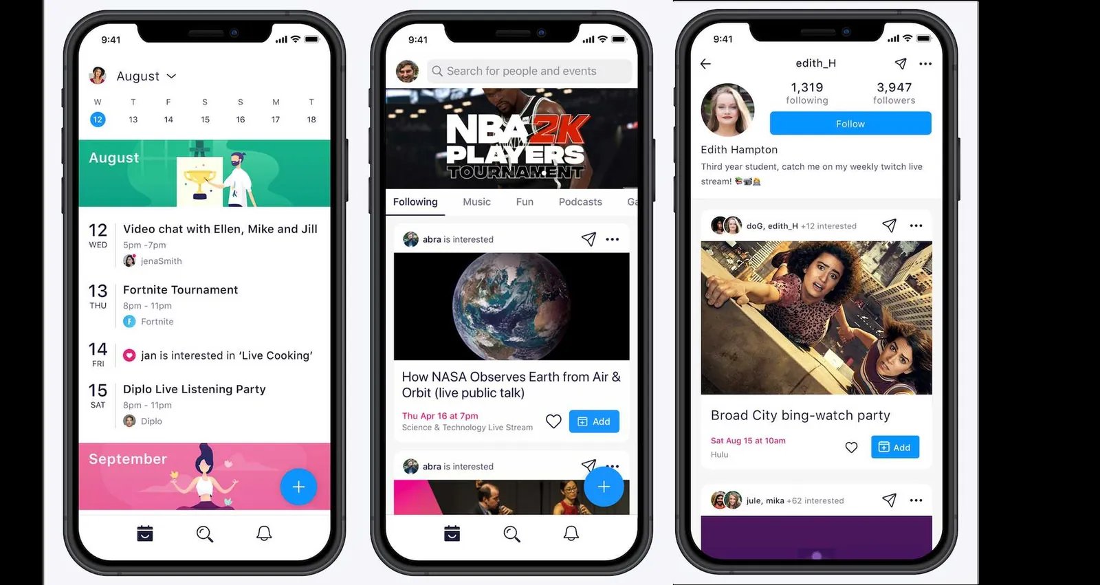 Pivotando hacia los eventos virtuales: App de eventos virtuales