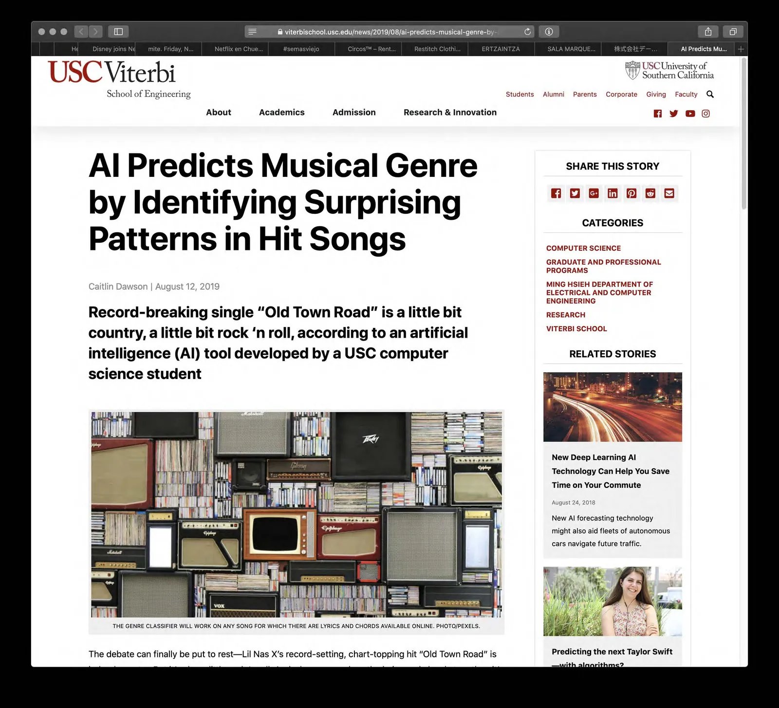 Music predictions: A method analyses how lyrics and chords interact in songs.