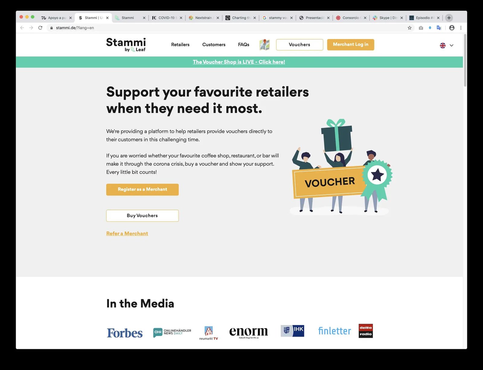 E-commerce power: E-commerce becomes the main point of sale.