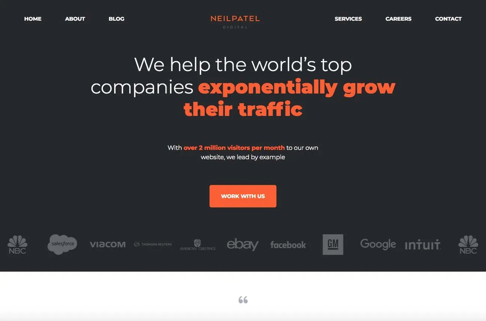 The user, more at the centre than ever: Contrasts help draw attention, highlight what matters and improve CRO.