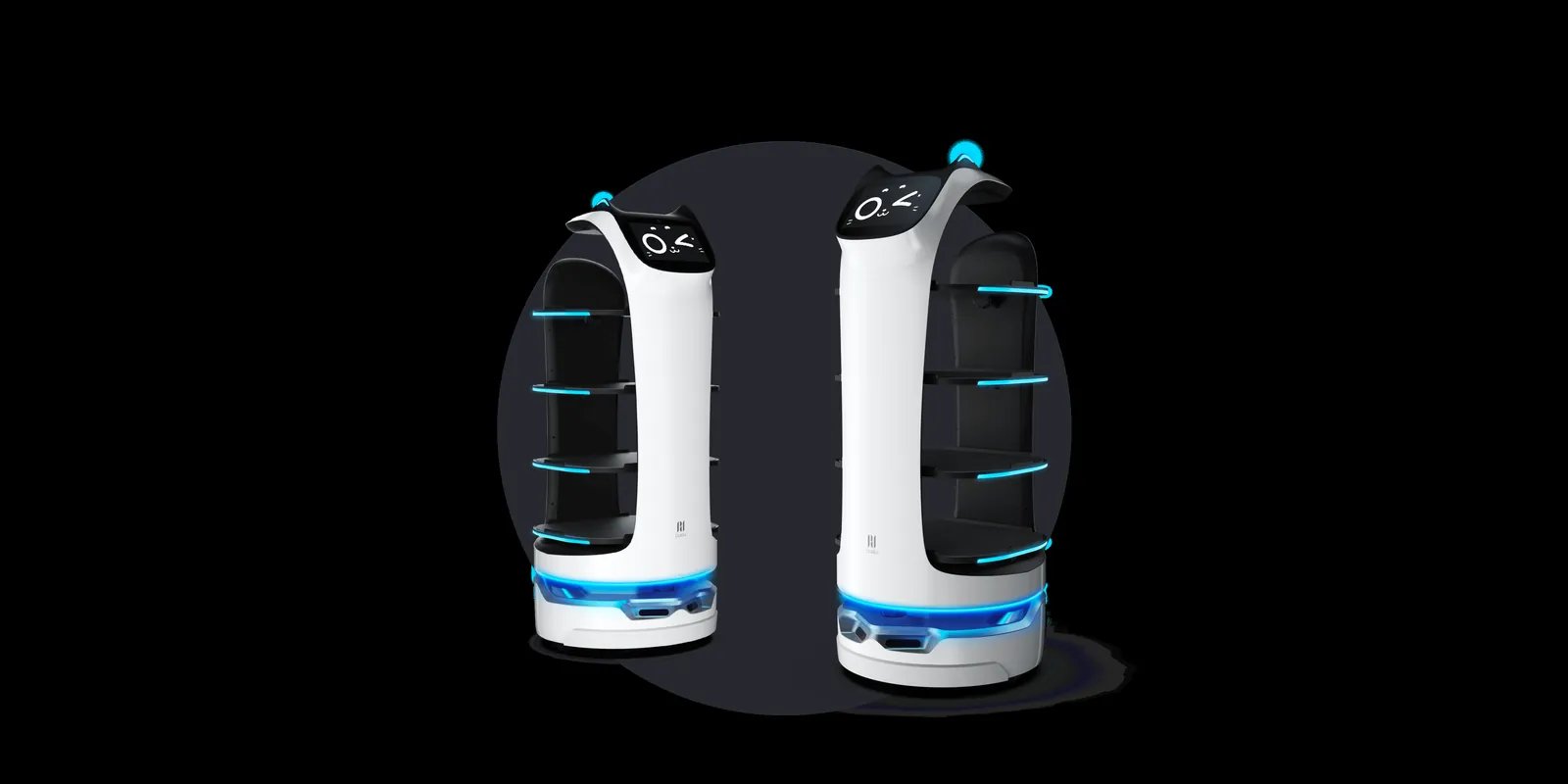 Gatos robot como camareros: Robots de servicio que imitan a los gatos