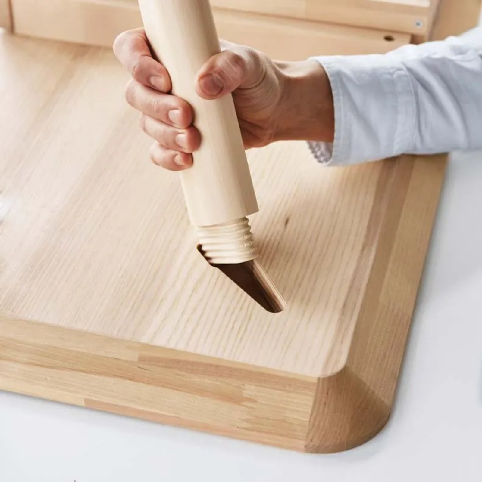 Ikea: Elimina los tornillos: nuevo sistema wedge dowel