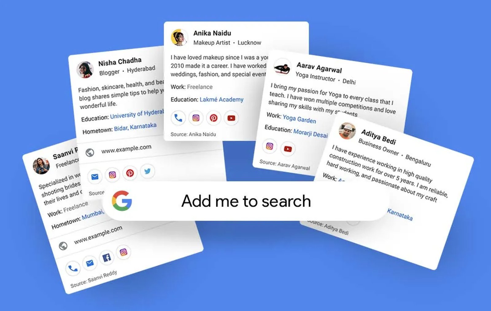 Google vCards