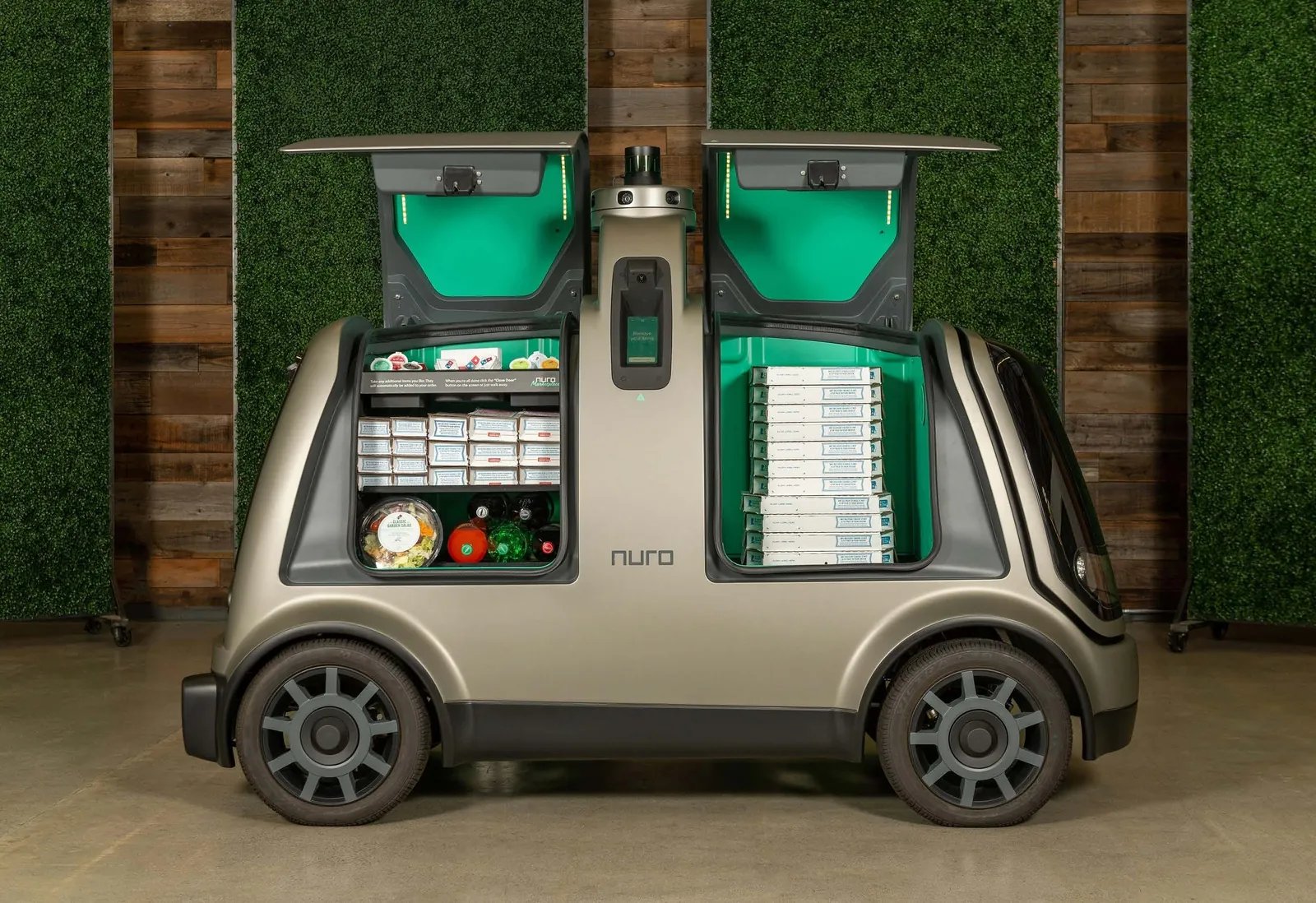 Driverless pizzas: First autonomous delivery tests