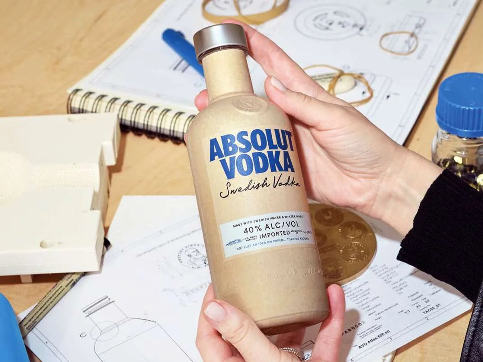 Vodka de papel