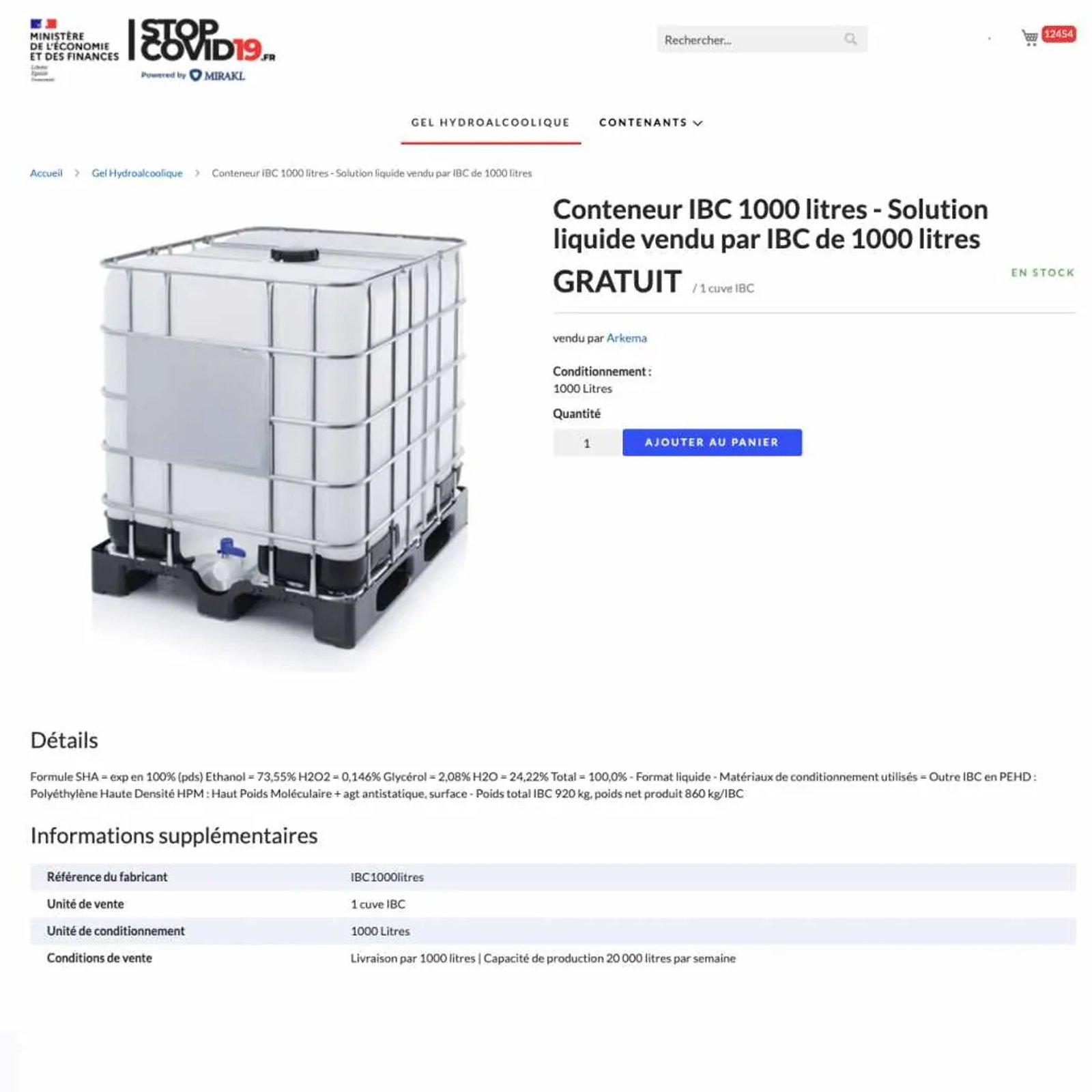 Making essential products available: They launch the StopCOVID19.fr platform to make it easier to distribute essential products.