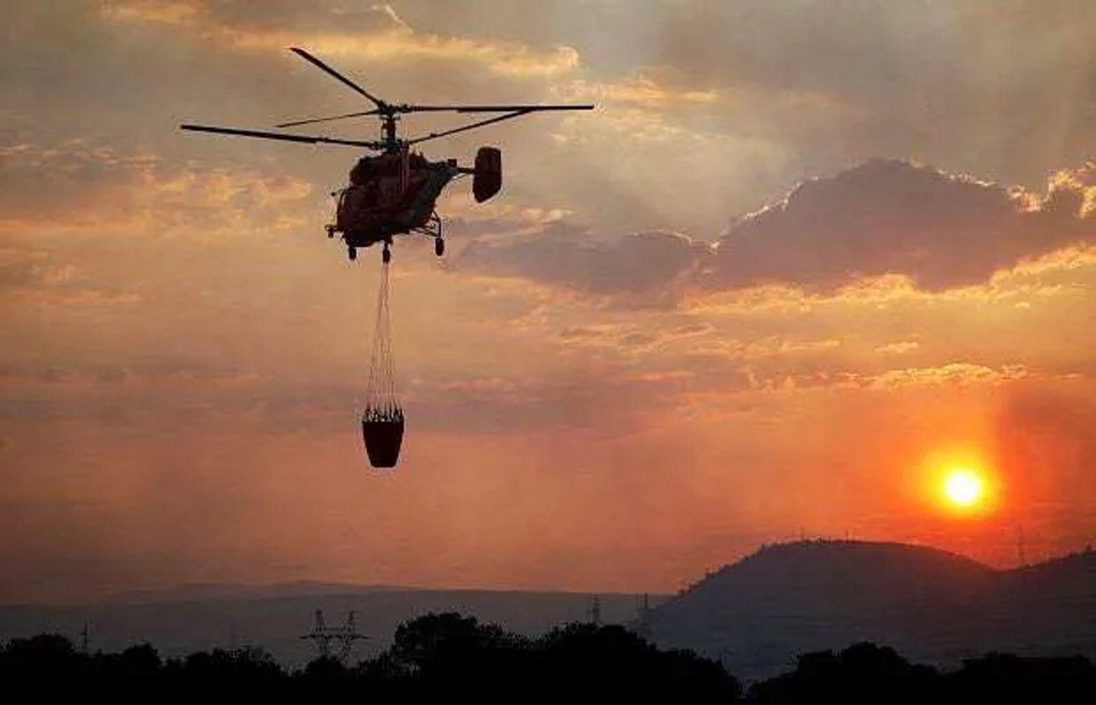 Devastating wildfires