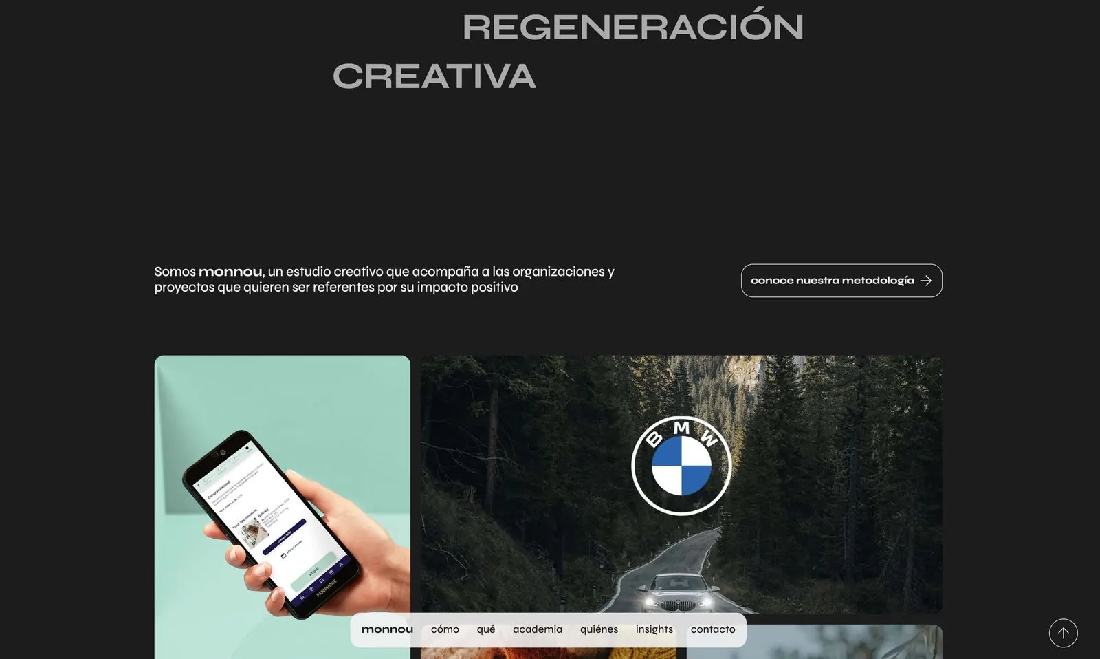 monnou.com: Eficiencia, limpieza, accesibilidad, apertura, honestidad y resistencia.