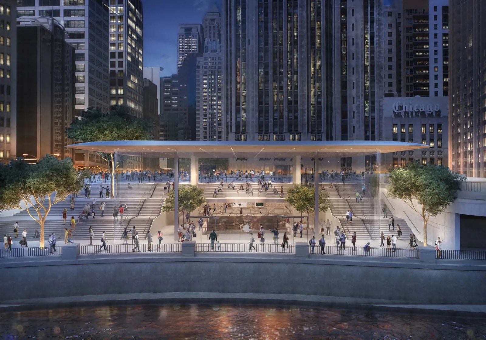 Apple Chicago: A new store as a meeting place and for social life