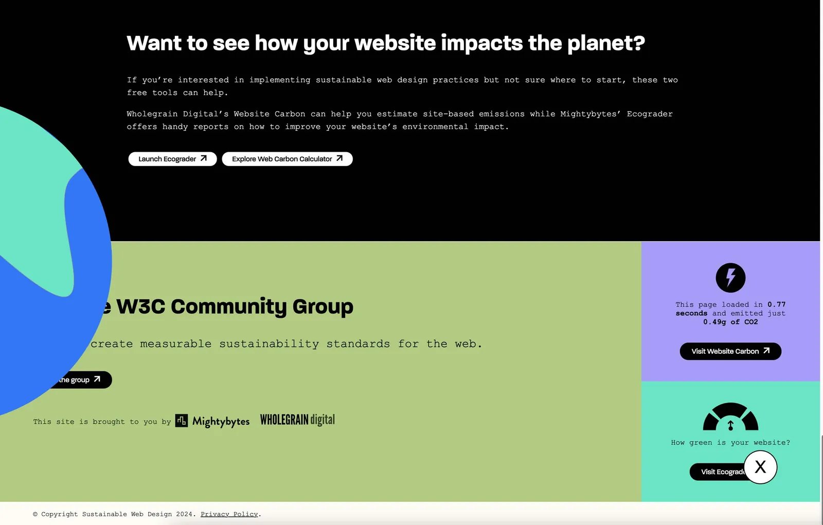 sustainablewebdesign.org: Establecer los principios éticos que rigen el diseño sostenible.