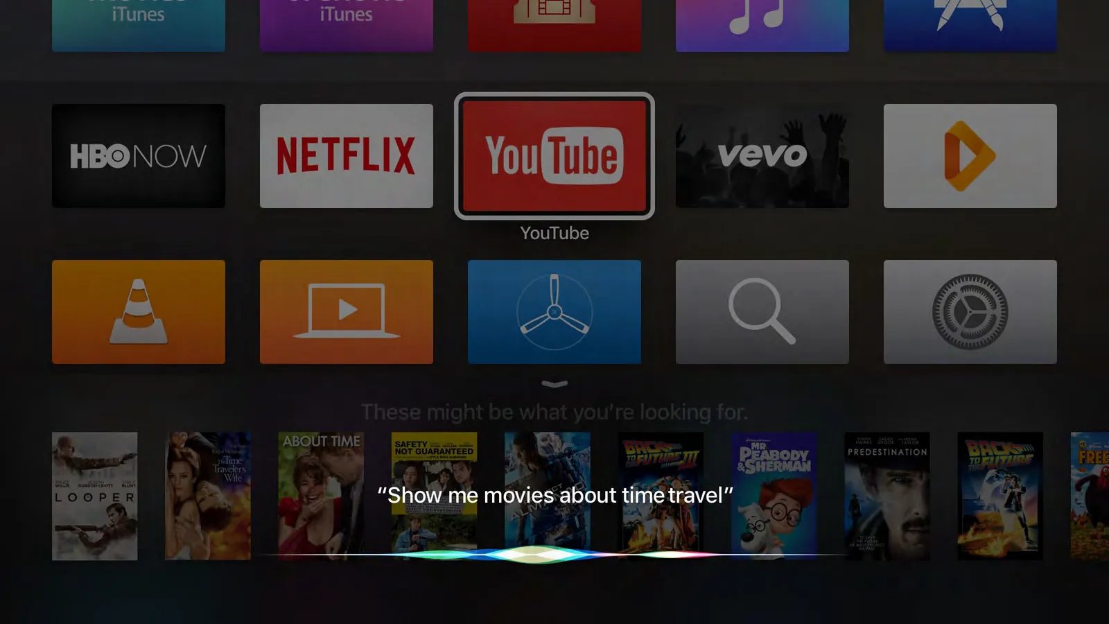 Apple TV: It has a simple remote that makes voice interaction easier.