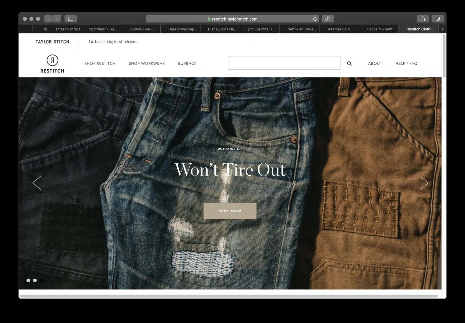 Segunda vida para la ropa de hombre: El futuro de la moda puede ser circular.