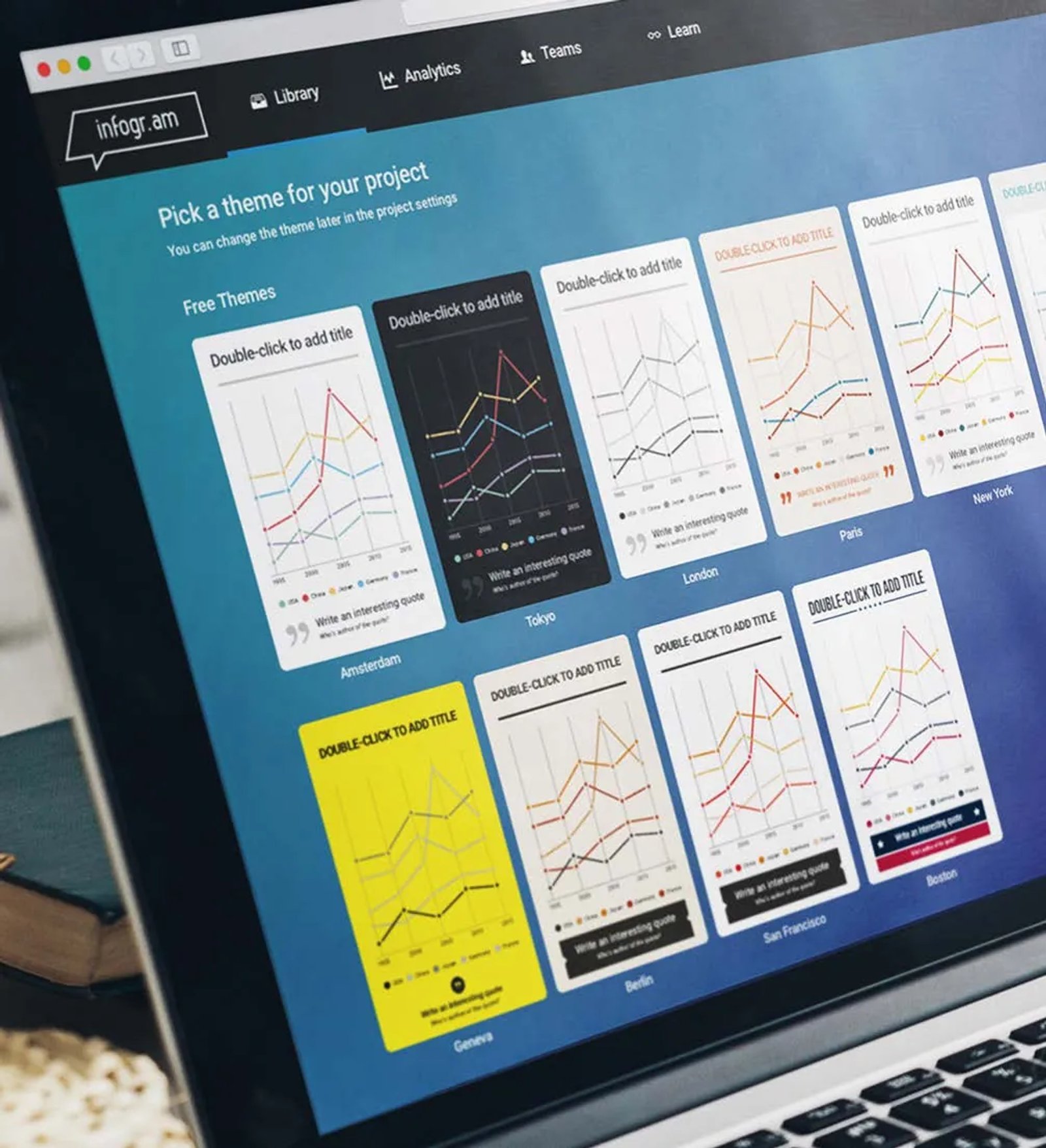 Infogram: Create charts and reports in minutes