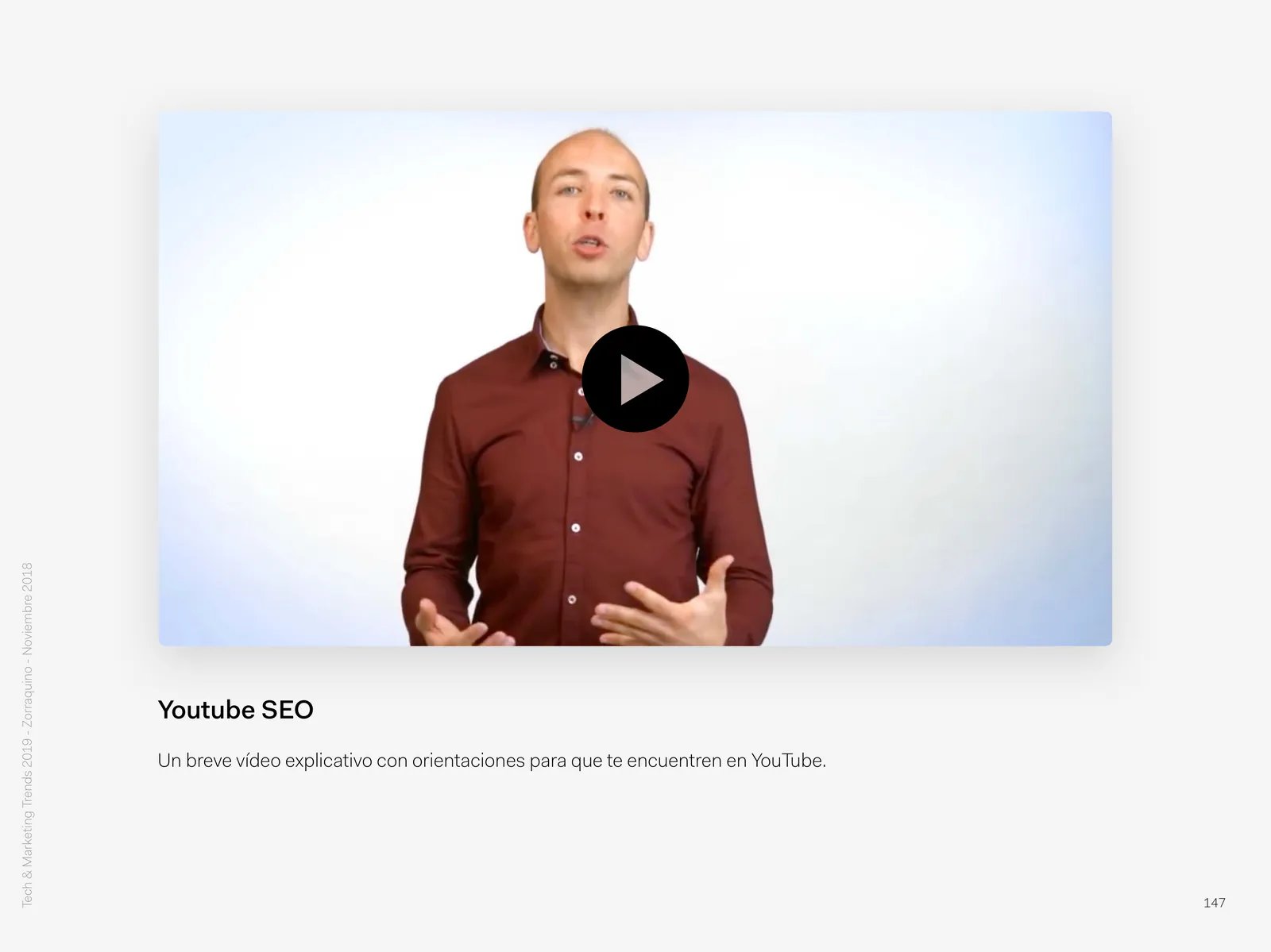 SEO en Youtube: Un breve vídeo explicativo con orientaciones para que te encuentren en YouTube.