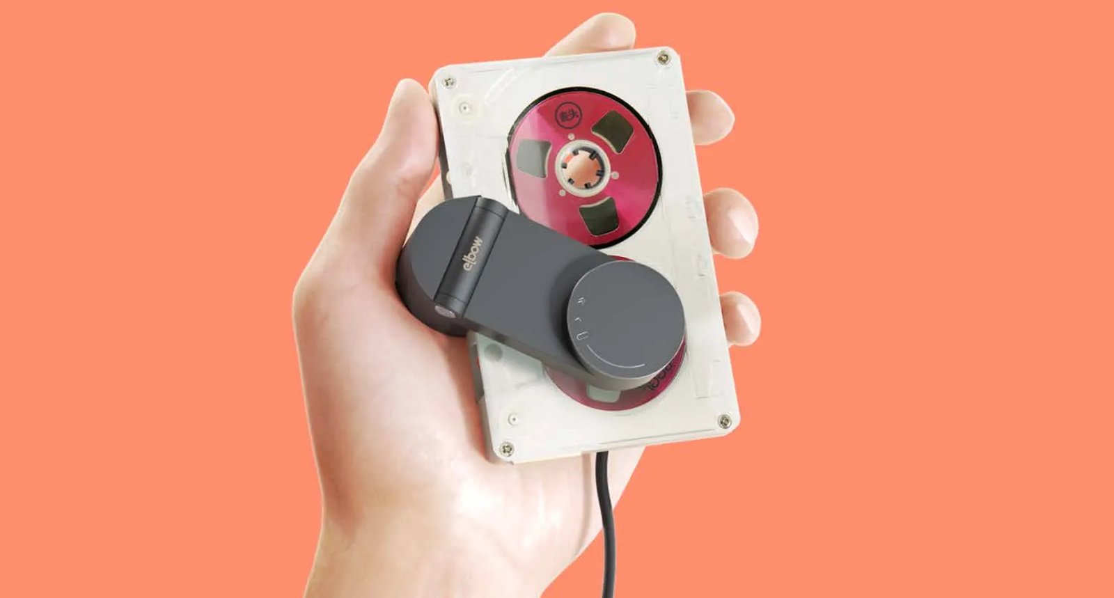 Elbow: A mini cassette player for retro fans