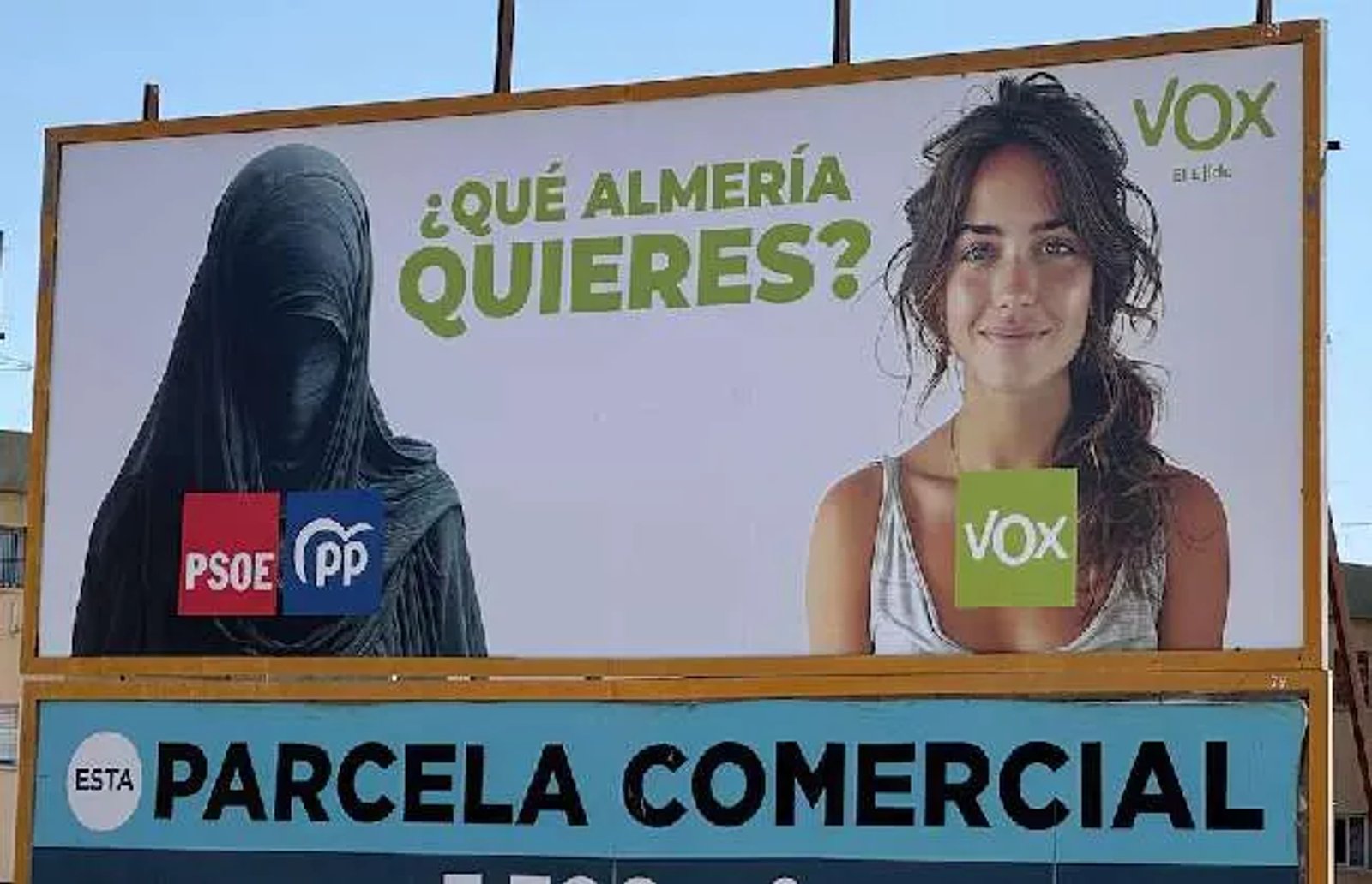 Carteles xenófobos