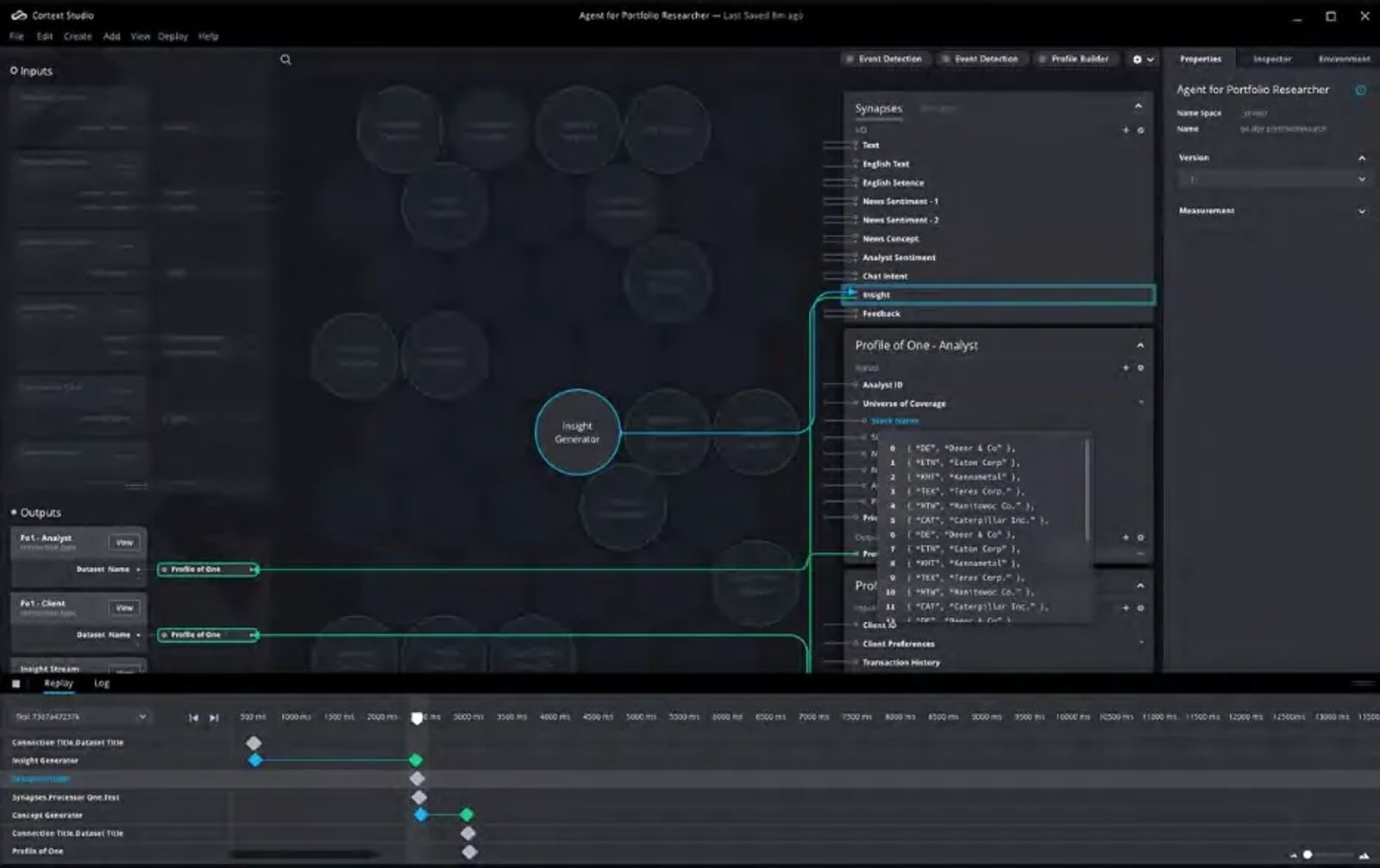 Cortex: Designing projects through the “skills” each project needs in Cortex.