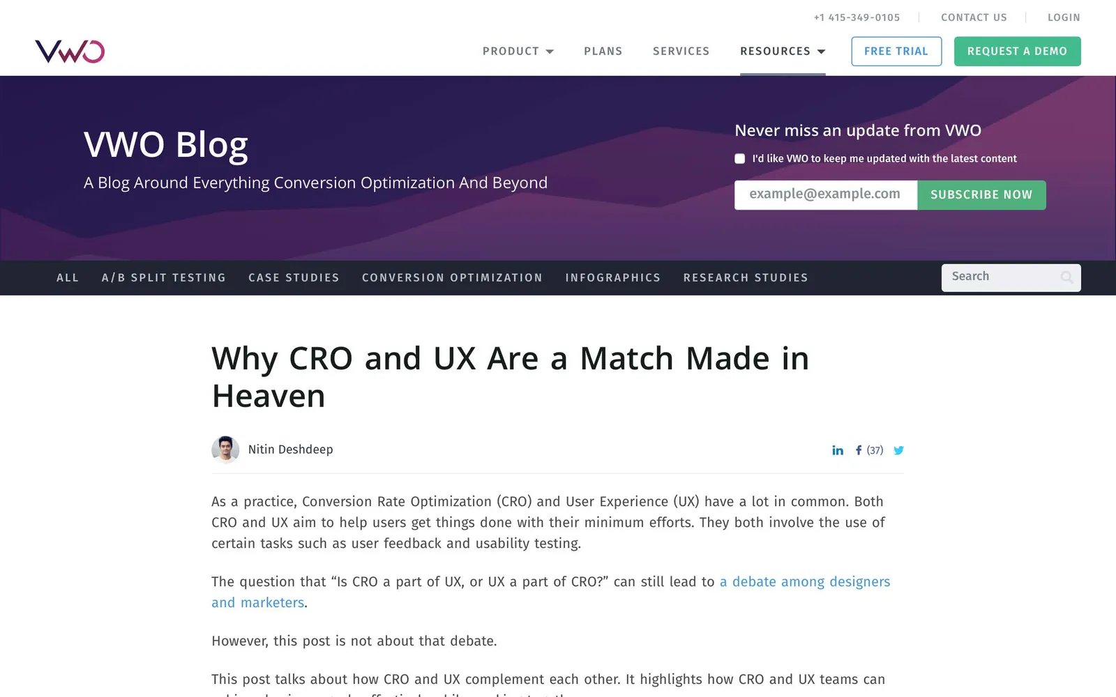 CRO & UX Más allá del testing: Los beneficios de trabajar conjuntamente el CRO y el UX.