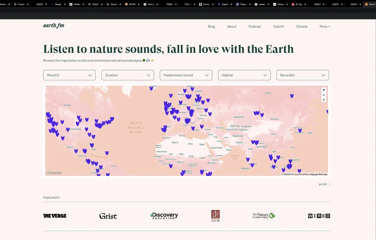 Paisajes sonoros para la calma