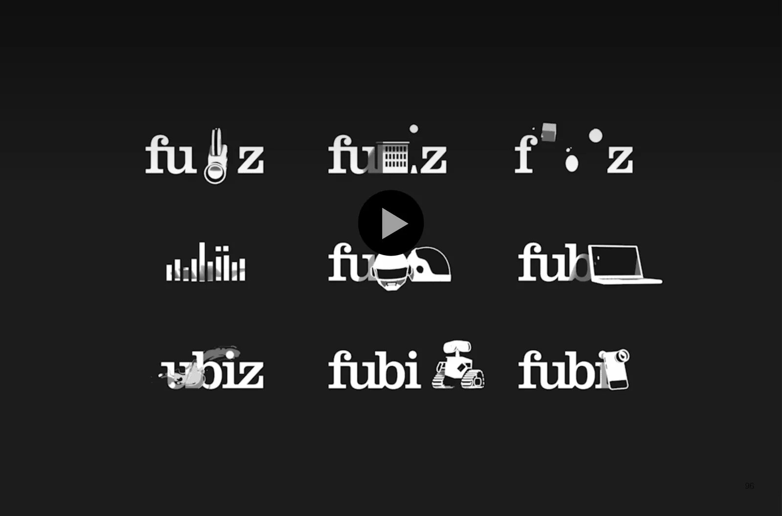 Fubiz: Logo and loader animation