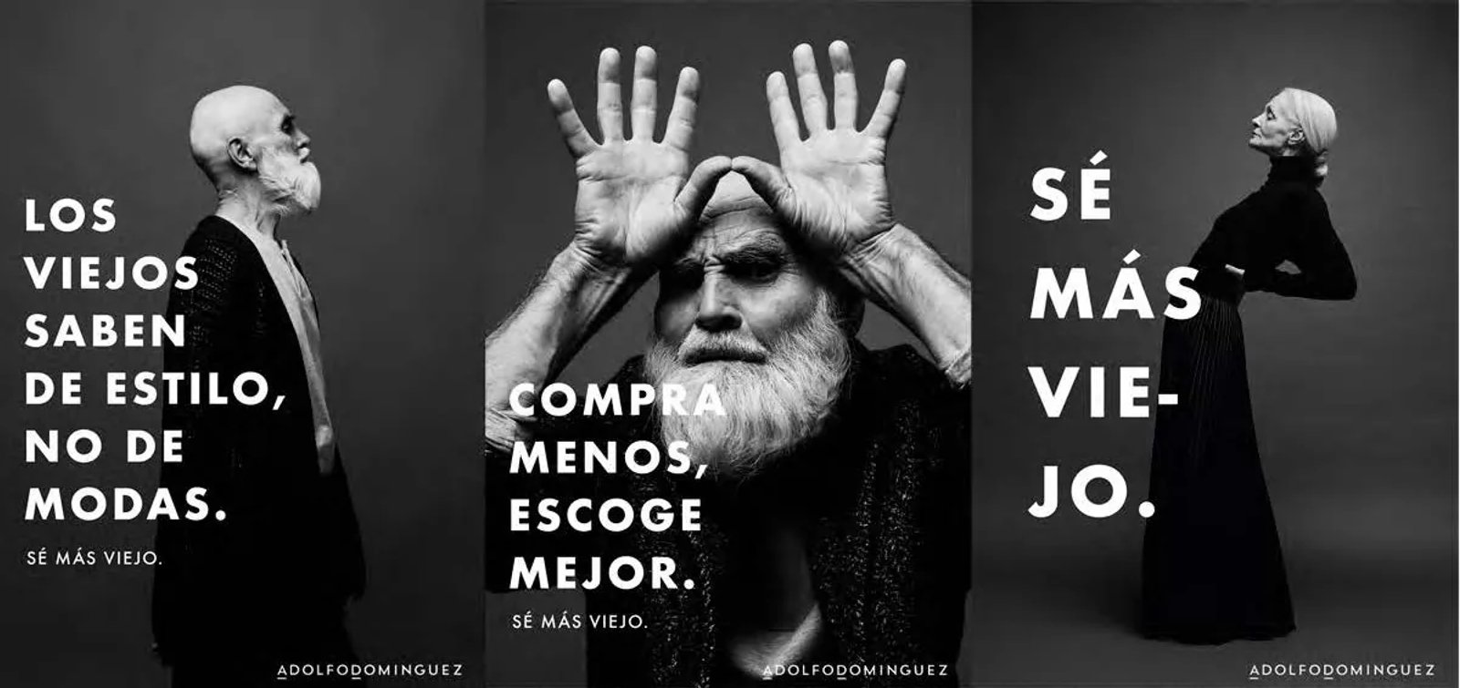 The sustainability of what lasts: Adolfo Domínguez champions the wisdom that comes with age.