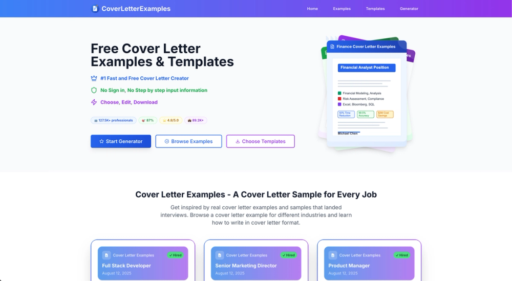 image of CoverLetterExamples
