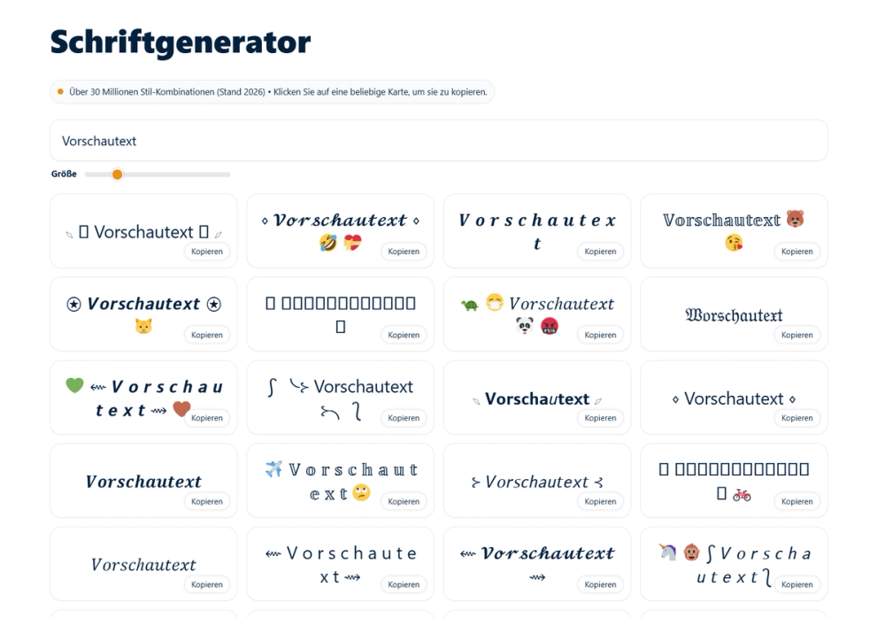 image of Schriften Generators